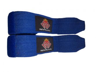 Boxing Hand Wraps 100% cotton high quality single color with 2” Velcro closer.